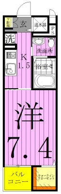 カーサ・プリマベーラ 間取り図