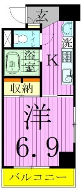 ラニカイビレッジ 705号室 間取り