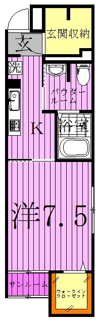 スターカレント１ 間取り図