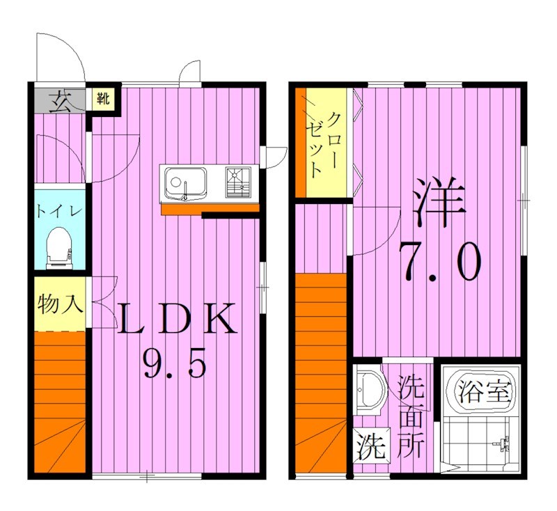 Ｇｌａｎｚ 間取り図