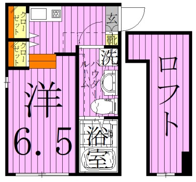 ハーモニーテラス保塚町 間取り図