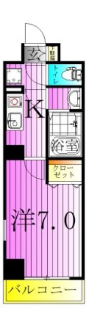 クーラム  間取り