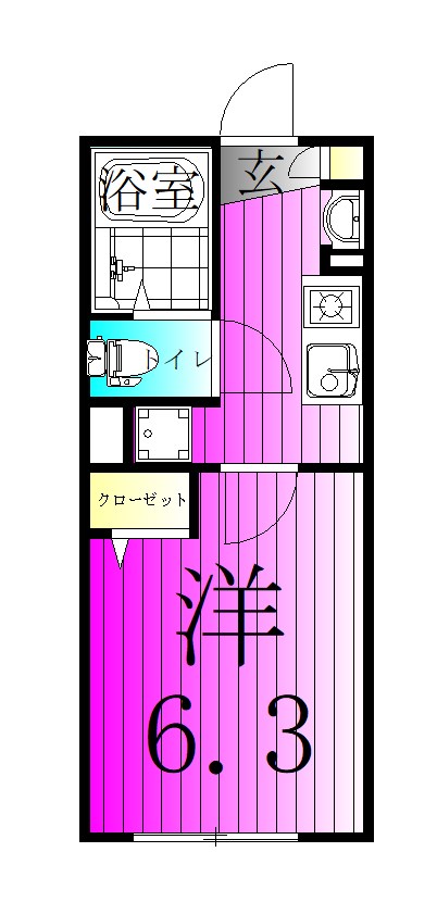 リーリオ堀切 間取り図