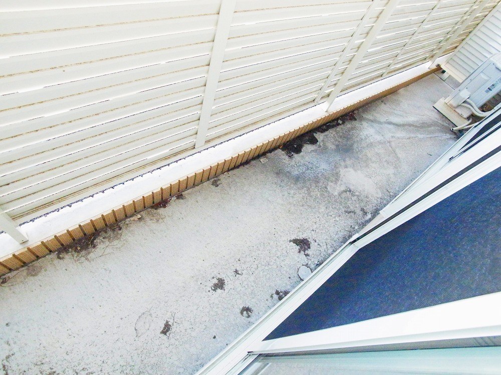 ルーチェオザワ ベランダ