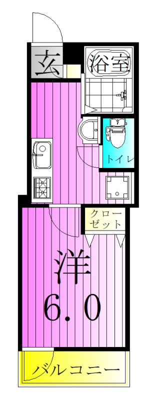アレイ町屋 間取り図
