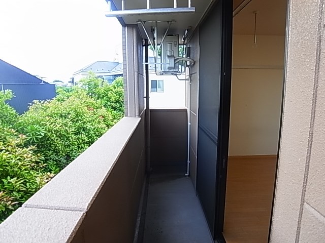 グリーンモール ベランダ