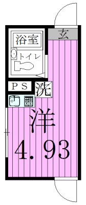 サファイア北千住  間取り図