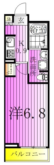 URBAN　MILLS 間取り図