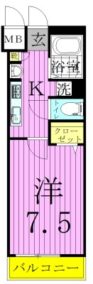 プレステージ綾瀬 間取り図