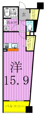 ロイヤルパークスシーサー南千住 間取り図