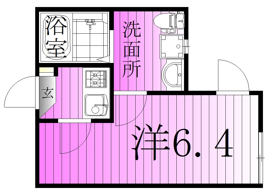 ライズ梅島 間取り図