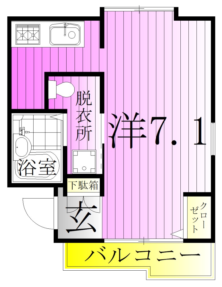 Bless1010 間取り図