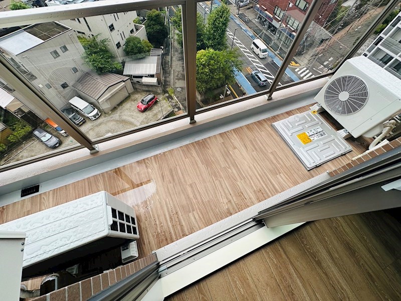 アルファコート綾瀬３ ベランダ