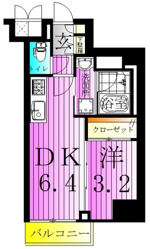 パティーナ綾瀬 間取り図