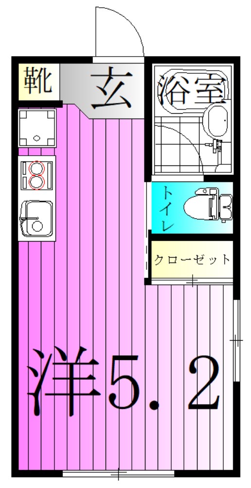 モアナコート北綾瀬 間取り図