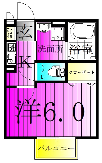 グレース青戸 間取り図