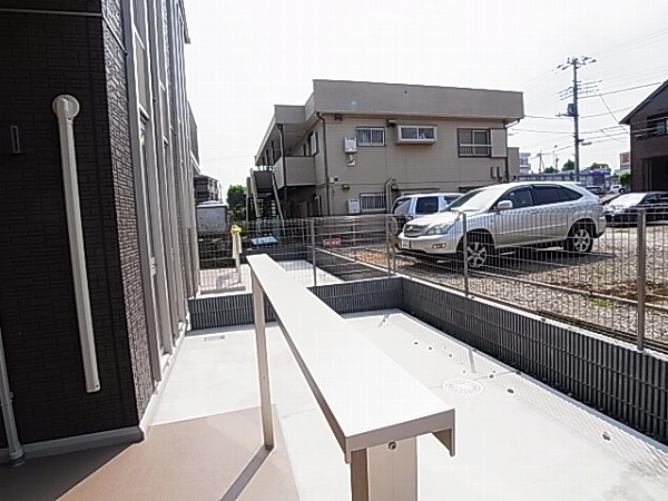 クレールフラッツ天王台 ベランダ