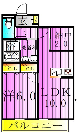 ガーデンホームズ高野 間取り図