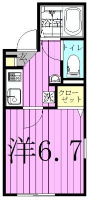 グランクオール北千住 間取り図