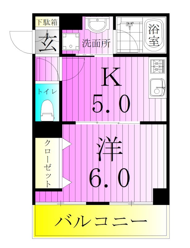 ワコーレ千住Ａ棟 間取り図