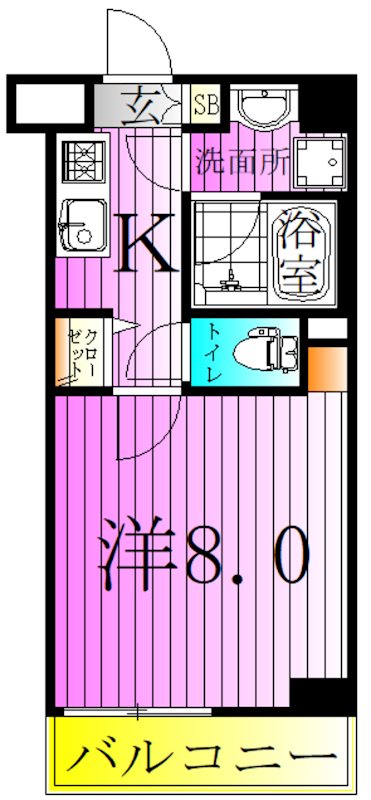 CREVISTA梅島 間取り図