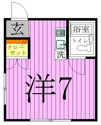 コーボルト五反野 間取り図
