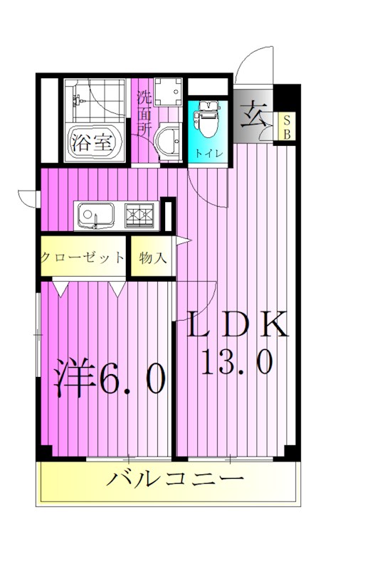 プリマヴェーラ 間取り図