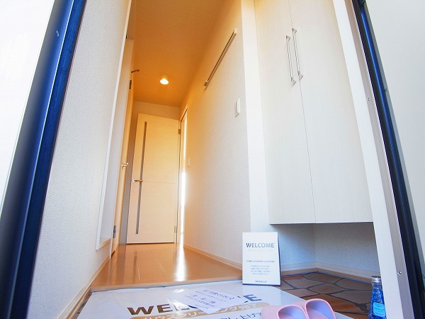 ウィルビューC棟 玄関