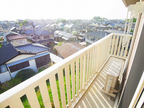 ウィルビューC棟 ベランダ