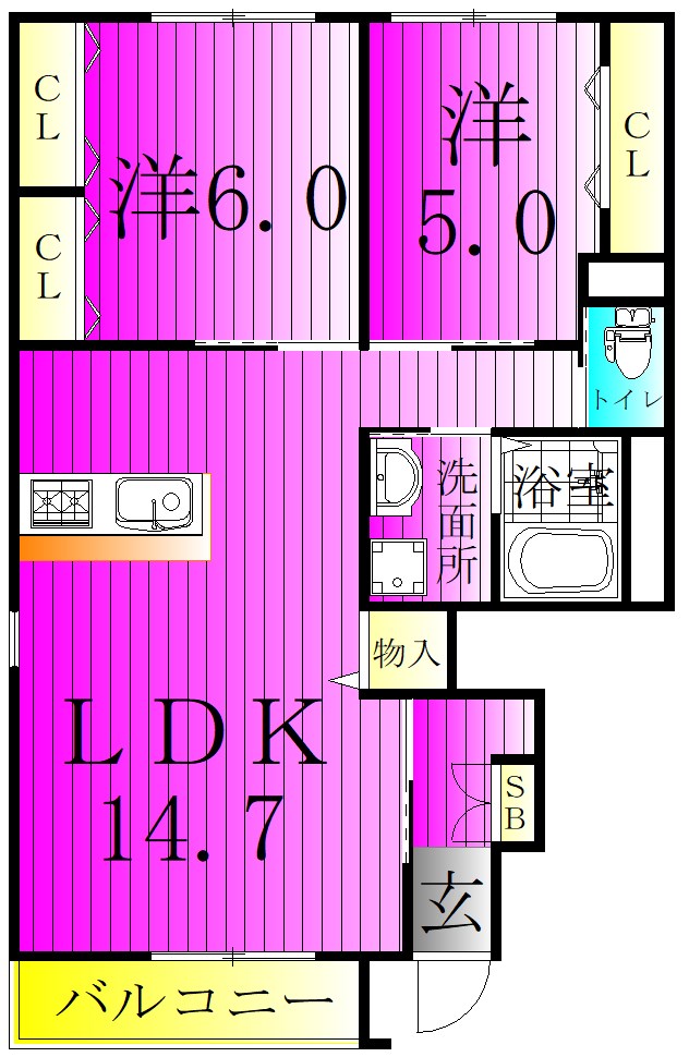 タゼーム～Tazeme～ 101号室 間取り