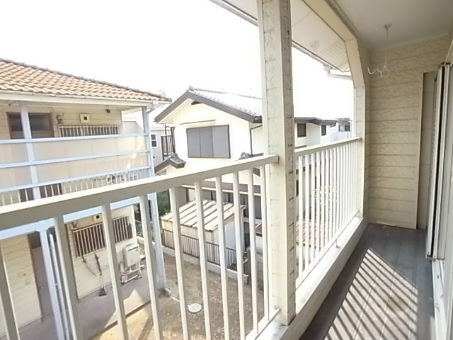 アローハイツＢ棟 ベランダ