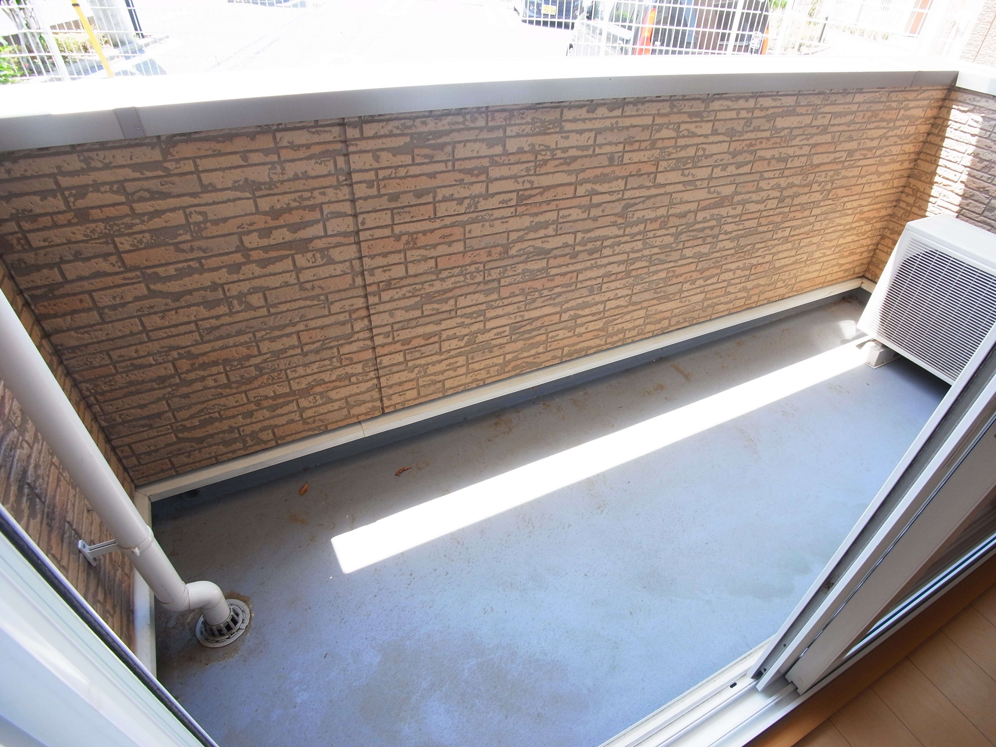 メルシープラザⅡ ベランダ