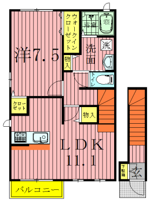 パルファン 間取り