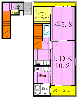 エスポワール柴崎台 間取り