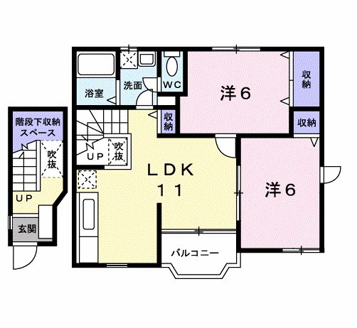 シャンテ・ヒルズ 間取り