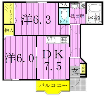 アンバローズ 間取り