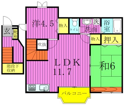 ラ・ポール 間取り
