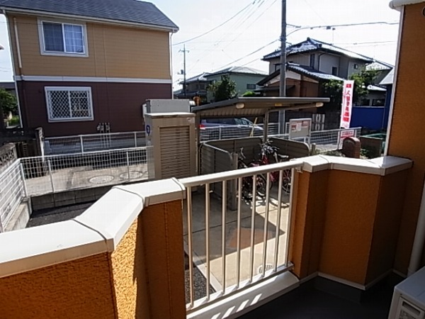 クロスローズⅢ ベランダ