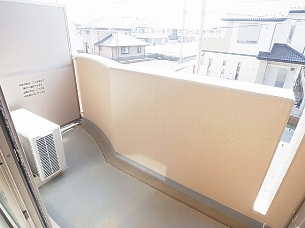 シャルマンⅡ ベランダ