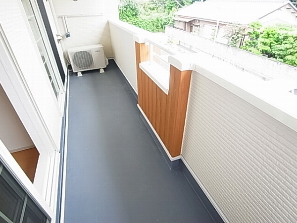 ママン ベランダ