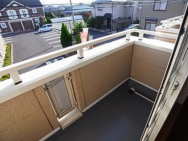 ロックガーデン森B ベランダ