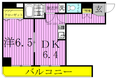 東上町林ビル 304号室 間取り