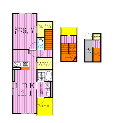 ヒルズ・コート 304号室 間取り