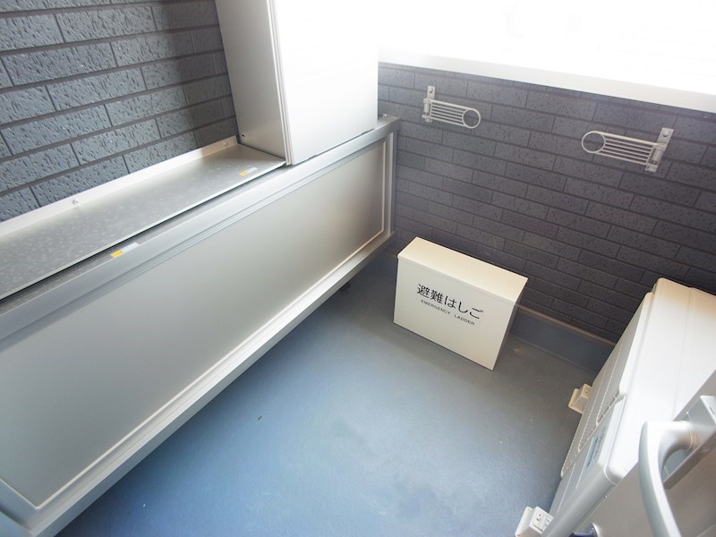 ヒルズ・コート ベランダ