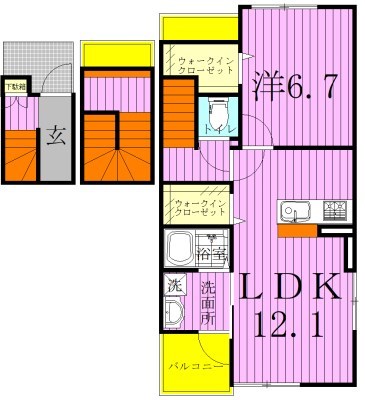 ソフィア 302号室 間取り