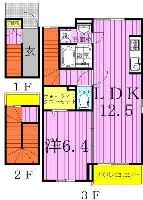 グレイスフル　ファウスト 301号室 間取り