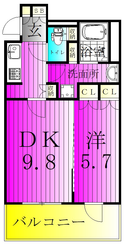 パークシティ柏の葉キャンパス　ザ・ゲートタワー　ウエスト 1001号室 間取り