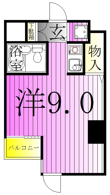 イクス北綾瀬 間取り図