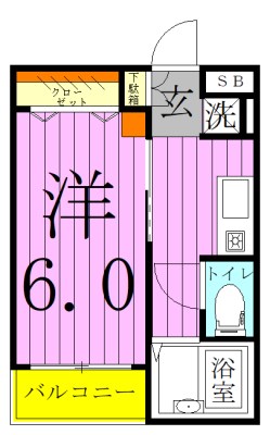 グランバニエＢ 間取り