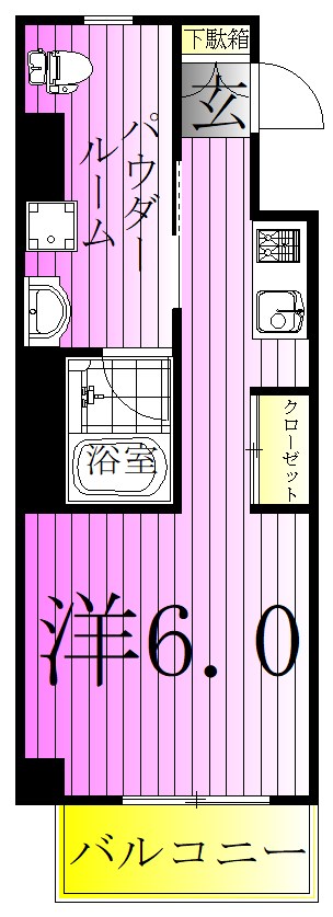 seawave東綾瀬 間取り図